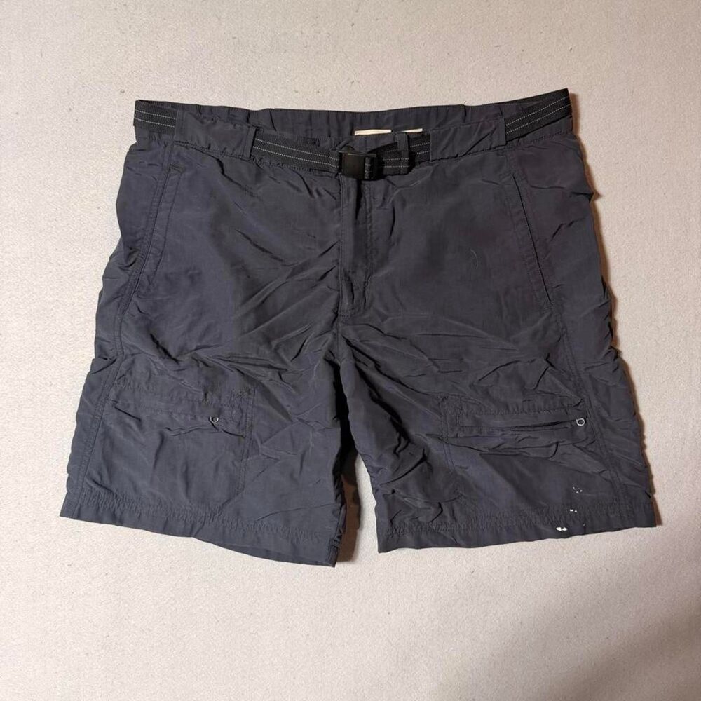 Llbean Men's Navy and Black Shorts